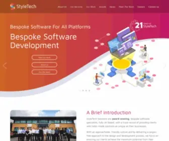 STyletech.co.uk(StyleTech Bespoke Software Development) Screenshot