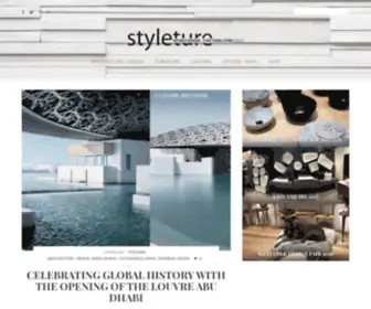 STyleture.com(Notable designs and functional living spaces) Screenshot