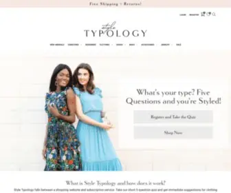 STyletypology.com(Style Typology) Screenshot