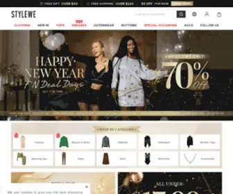 STylewe.com(Shop for Women's Clothing) Screenshot