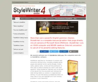 STylewriter-Usa.com(StyleWriter software) Screenshot