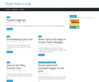 STyleyourlook.com(Style Your Look) Screenshot