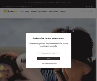 STyleysun.com(Shopify Template) Screenshot