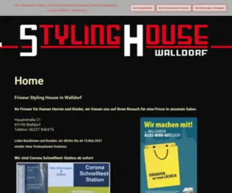 STyling-House.com(Ihr Friseur in Walldorf Styling House) Screenshot