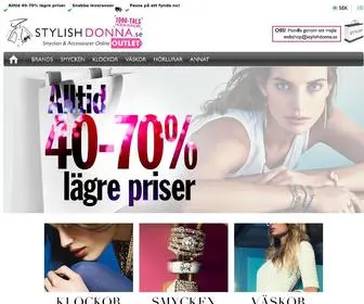 STylishdonna.se(STYLISH DONNA Online Outlet) Screenshot