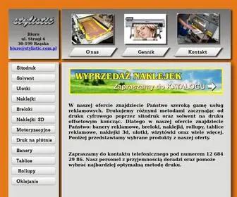 STylistic.com.pl(Pracownia Poligraficzna STYLISTIC) Screenshot