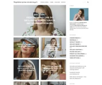 STylistkaoprawokularowych.pl(Stylistka opraw okularowych) Screenshot