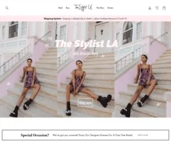 STylistla.com(The Stylist LA Dress Rentals) Screenshot