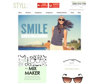 STYllize.com(Sunglasses) Screenshot