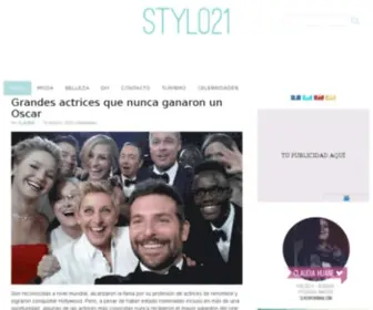 STylo21.com(Blog sobre moda) Screenshot