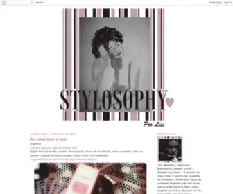 STylosophy.com.br(Stylosophy) Screenshot