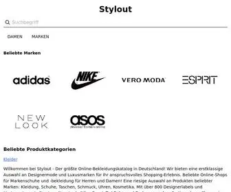 STylout.de(Mode und Schuhe) Screenshot