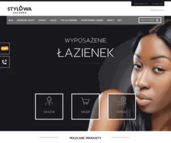 STylowalazienka.pl(Sklep Stylowa Łazienka oferuje wyposażenie łazienki) Screenshot
