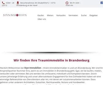 STYN.immobilien(Styn Immobilien GmbH) Screenshot