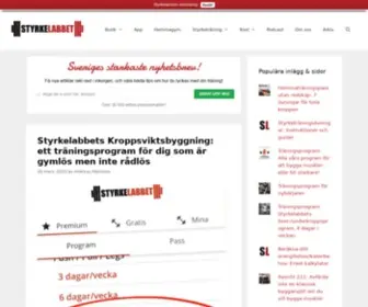 STYrkelabbet.se(Årets träningsblogg 2014) Screenshot