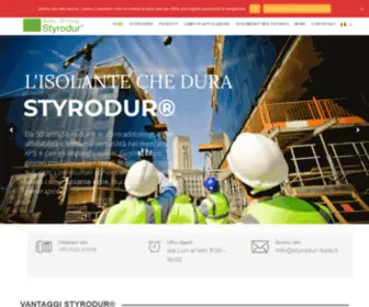 STyrodur-Italia.it(La famiglia di prodotti di Styrodur®) Screenshot