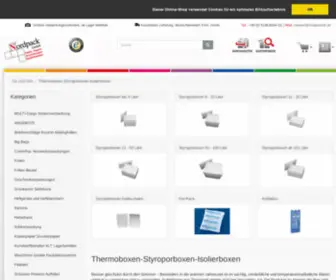 STyroporboxen24.de(Thermoboxen Styroporboxen Isolierbox) Screenshot