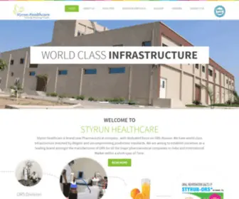 STyrunhealthcare.com(Styrun Healthcare) Screenshot