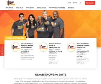 SU2C.org(Stand Up To Cancer) Screenshot