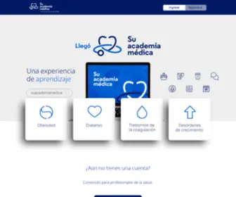 Suacademiamedica.com(Su academia médica) Screenshot