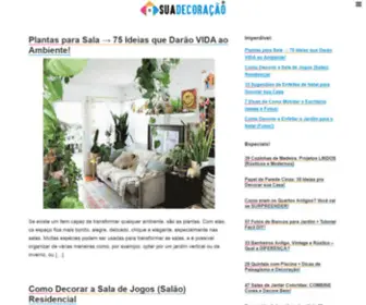 Suadecoracao.com(Sua Decoração) Screenshot