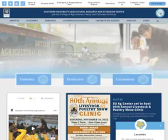 Suagcenter.com(Southern University Ag Center) Screenshot