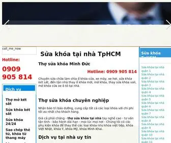 Suakhoaminhduc.com(Sửa khóa tại nhà TpHCM ĐT) Screenshot