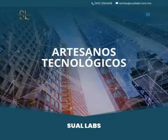 Suallabs.com.mx(Automatización de Casas) Screenshot