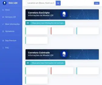 Sualqx.com.br(Sua LQX) Screenshot