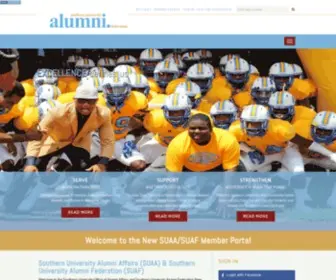Sualumni.org(Southern University Alumni Federation) Screenshot