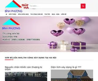 Suanhataihanoi.com(#1 xây sửa nhà &thi công sơn bả tại Hà Nội) Screenshot