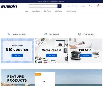 Suaoki.com(Beyond Technology) Screenshot