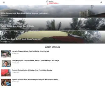 Suaranusantara.com(Suara Nusantara) Screenshot