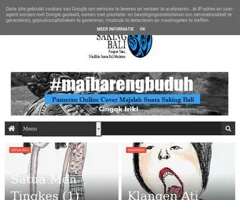 Suarasakingbali.com(Suara Saking Bali) Screenshot