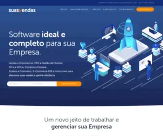Suasvendas.com(Software de gestão) Screenshot