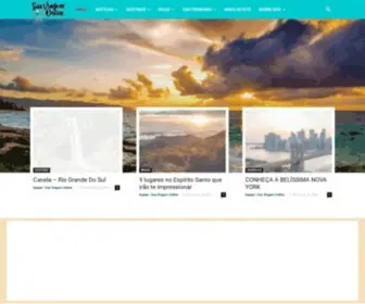 Suaviagemonline.com.br(Sua Viagem Online Dicas para viajar mais gastando menos) Screenshot