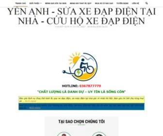 Suaxedapdientainha.com(Sửa xe đạp điện tại nhà Hà Nội) Screenshot