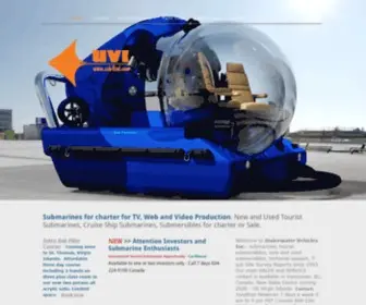 Sub-Find.com(Submarines for Sale or Charter) Screenshot