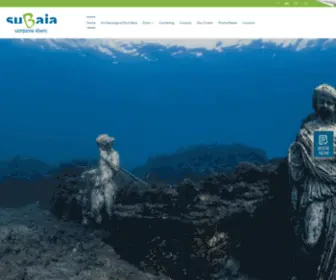 Subaia.com(Subaia diving centre) Screenshot