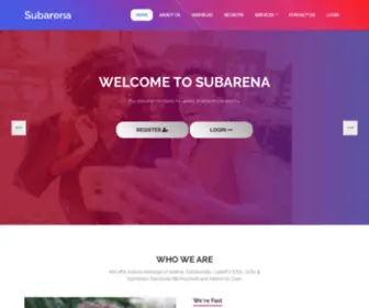 Subarena.com(A technology platform that offers solutions to digital needs at best possible price without compromising quality) Screenshot