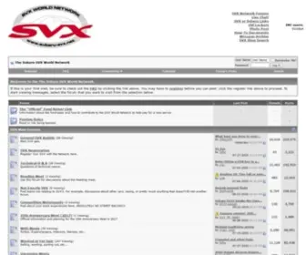 Subaru-SVX.net(Subaru SVX) Screenshot