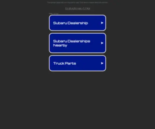 Subaru46.com(Subaru 46) Screenshot