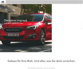 Subaru.at(Österreich) Screenshot
