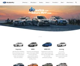 Subaru.co.nz Screenshot