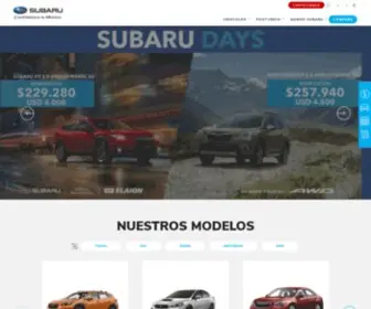 Subaru.com.ar(Subaru Argentina) Screenshot
