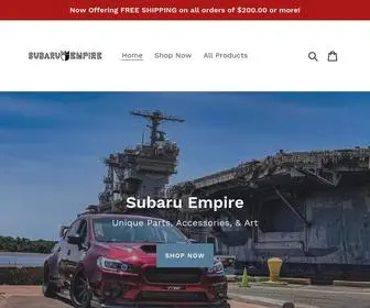 Subaruempire.com(Subaru Empire) Screenshot