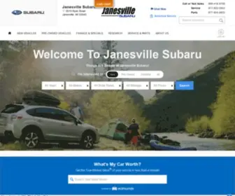 Subaruofjanesville.com(Janesville Subaru) Screenshot