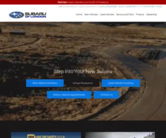 Subaruoflondon.com(Subaru of London) Screenshot