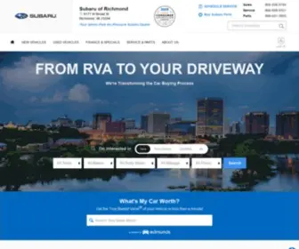 Subaruofrichmond.com(Subaruofrichmond) Screenshot
