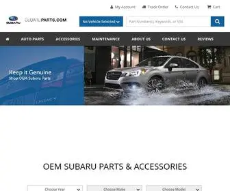 Subaruparts.com(Subaru Parts & Accessories) Screenshot